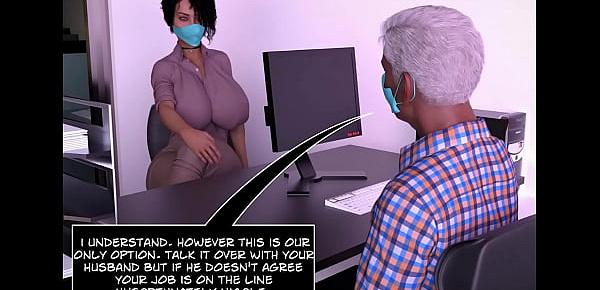  Sexy Pawg Wife Cheats With BBC Due To COVID (3D Comic)